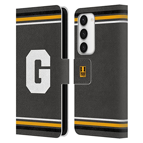 Étui portefeuille en cuir Samsung S23 5G Head Case Designs premium