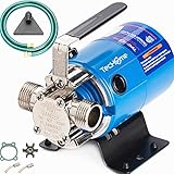 TecHome Water Pump, 115V 1/10HP 330GPH Water Transfer Pump, With Water Hose Kit Portable Electric Utility Pump, For Garden, Lawn,Aquarium,Swimming Pool, Pond, Basement