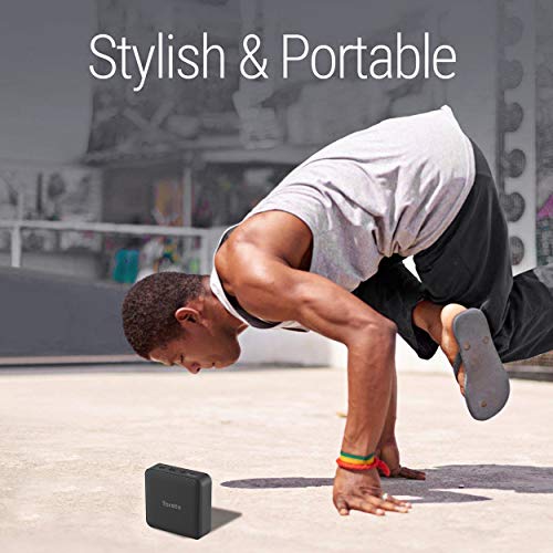 Image of Toreto BASH-336, 5W Portable Wireless Bluetooth Speaker with Mic (TOR-336, Black)