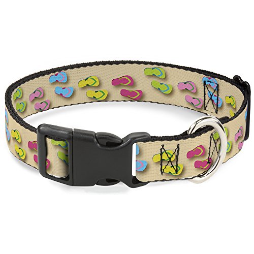Collar Arena Multicolor Buckle Down Flip Flops3 ajustable para perros grandes 2