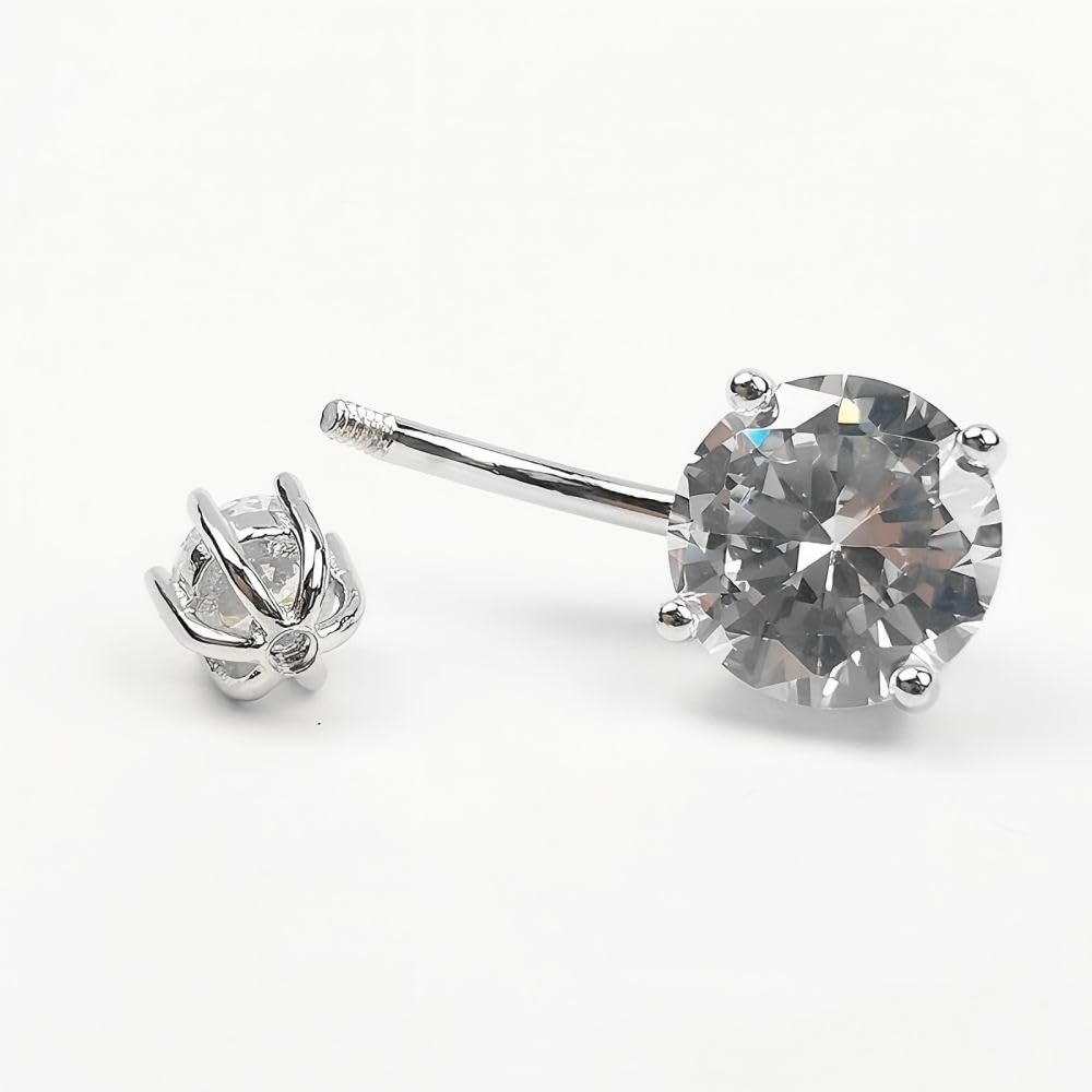AceFun Piercing ombligo plata 925 8mm 10mm 12mm Big CZ Bananabells Piercing vientre Joyería para Mujeres Belly Button Navel Rings Body Piercing Joyería para ella