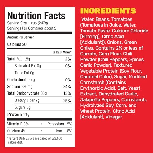 Image of Hormel Chili Vegetarian with Beans, 15 Oz, Pack of 12