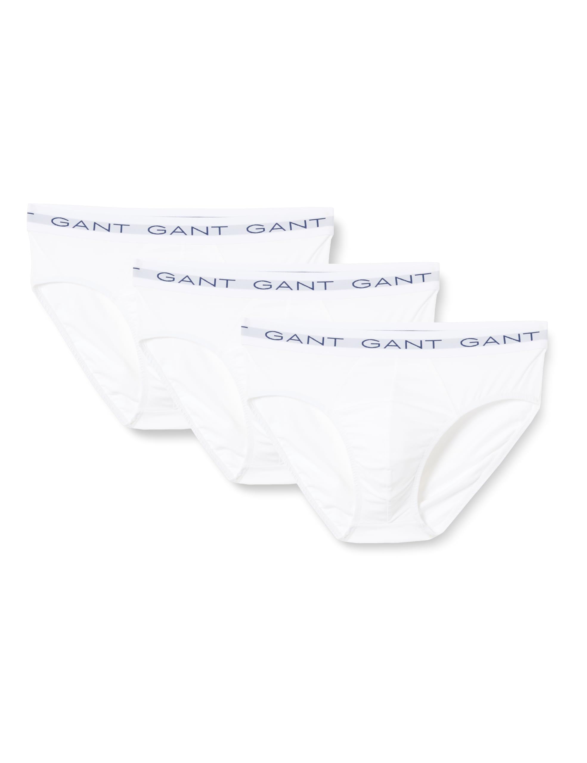 Gant Men's White Letter 3-Pack, Xl