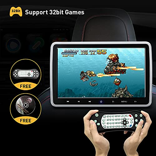 image for XTRONS Dual Car DVD Players 10.1 Inch TFT Screen Portable Car Headrest