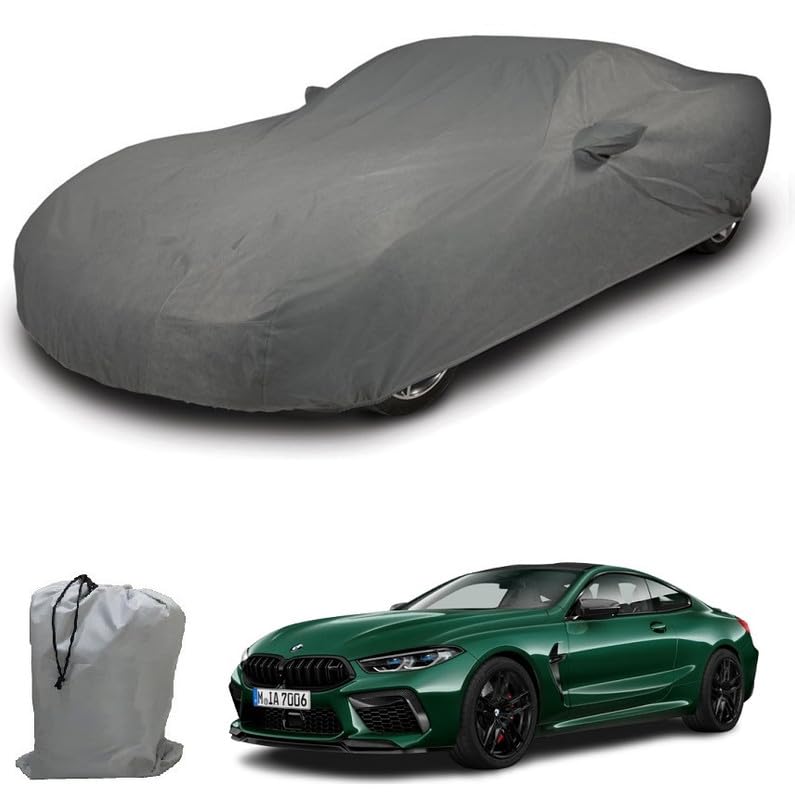 Image of ARCUATE Triple Layer Custom fit Car Body Cover for BMW M8 |Top Layer Dustrproof | Middle Layer Waterproof | Bottom Layer Scratch Protection | Outdoor Indoor Fabric