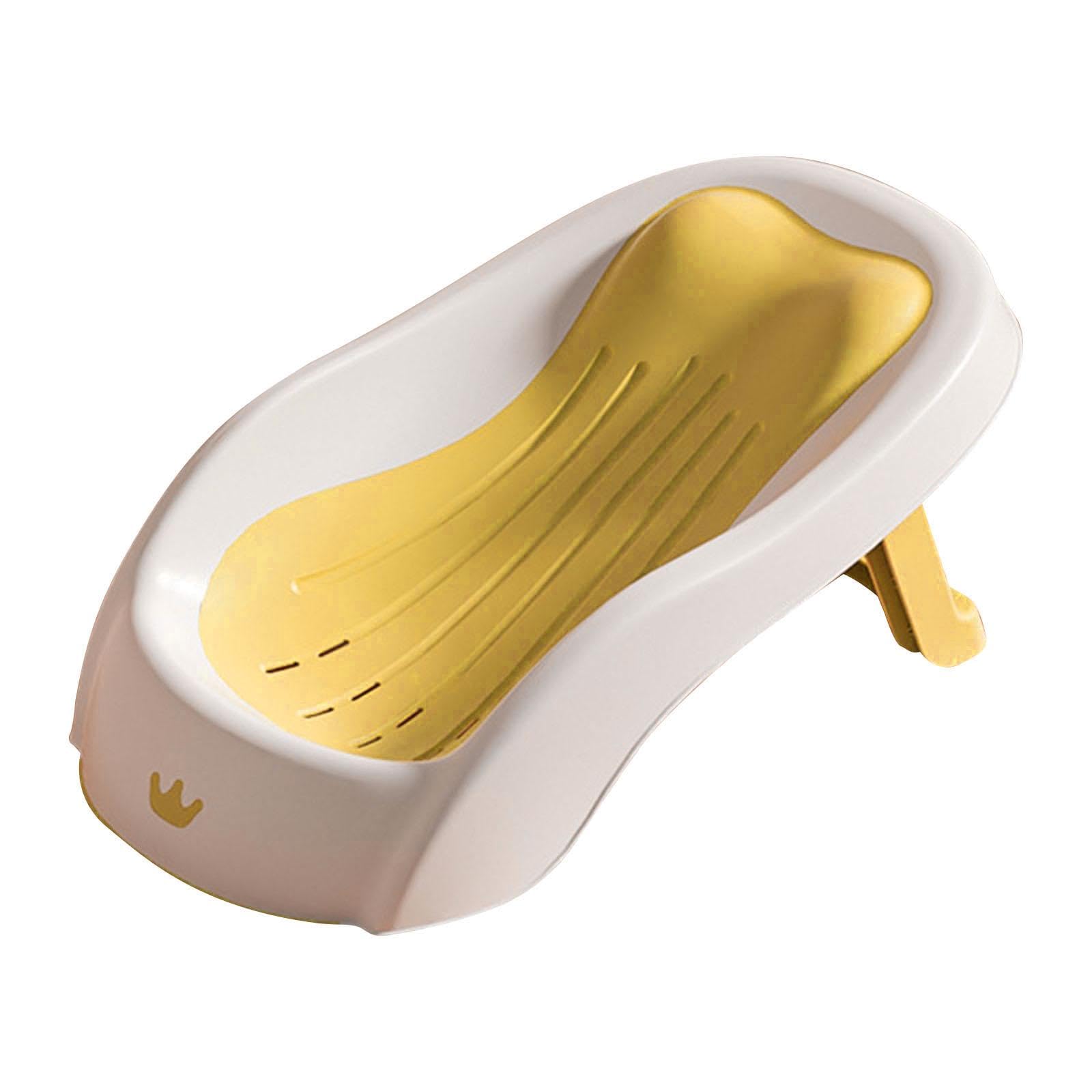 the style sutra THE STYLE SUTRA® Baby Bath Seat Support Net Non Slip Bath Support Tub for Infant Newborn Baby Yellow-picture-16
