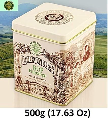 Mlesna Loolecondera BOP Fannings Strong brew Pure Ceylon Black Tea 500g (17.63 Oz)
