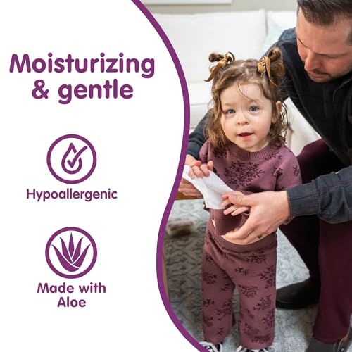 Image of Boogie Antibacterial Hand Wipes - 30 Count - Hypoallergenic & Alcohol-Free - Individually Wrapped - Travel and Diaper Bag Essential