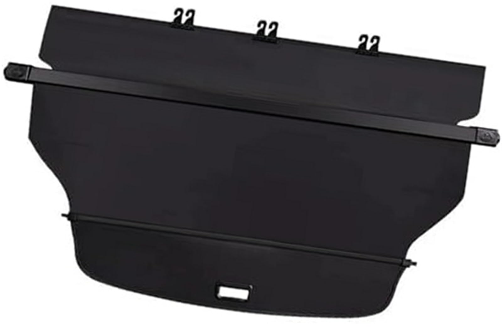 fhjwqronte Rear Storage Fixing Frame Car Parcel Shelf, for Koleos 2009-2015 Retractable Trunk Cover Cargo Privacy Shield Auto Accessory(Black RHD Gray)