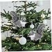 OUNONA Realistic Plush Squirrel Ornament Small Furry Animal Figurine for Desktop Decor and Photography Props Cute Grey Micro Landscape Decoration and Gift