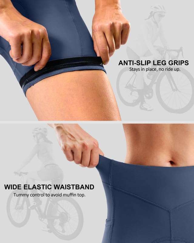 Bikewa Women's 4D Gel Padded Shorts
