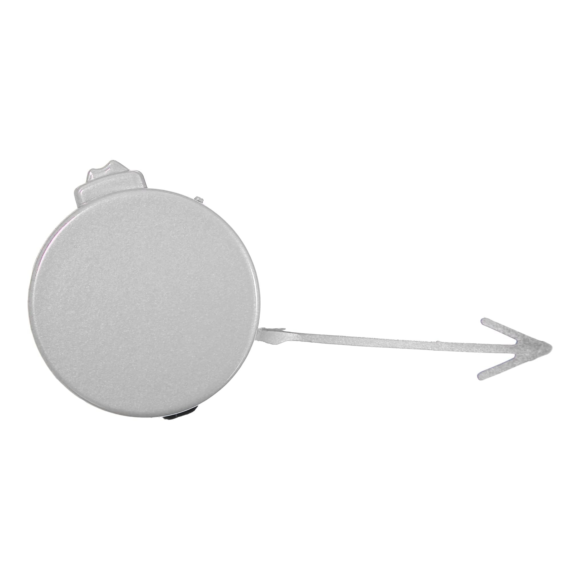 Unifizz Crochet de remorquage pour pare-chocs avant de voiture - Cache trou de rechange 5K0 807 241 pour Volkswagen Golf 6 MK6 2009-2013 - Argenté