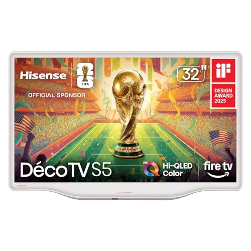 Amazon | Hisense 32インチ S5 DécoTVシリーズ QLED FHD スマートFire
