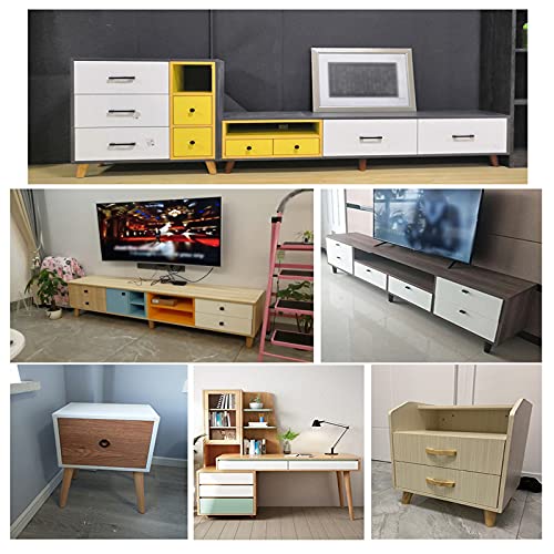 4 Pezzi di Gambe del Divano in Legno