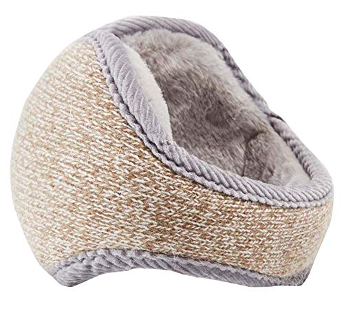 RYZGOJV Winter Outdoor Earmuff Foldable Earmuff Plush Lined Warm Earmuff A04