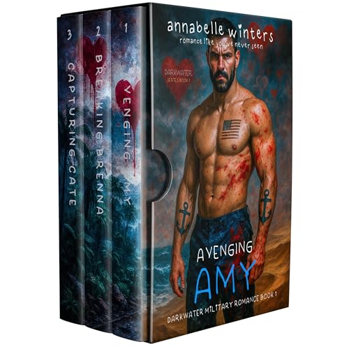 Darkwater Military Romance Series Books 1-3 Audiolibro Por Annabelle Winters arte de portada