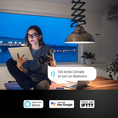 Ambi Climate 2 | Smart Air Conditioner Controller For Mini Split Acs | Smart Wifi Thermostat For Minisplit, Window & Portable Ac | Compatible With Alexa, Apple Siri, Google Home, Ifttt, Ios & Android #TOP4