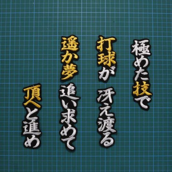 ソフトバンク ホークス 近藤健介 刺繍ワッペン ビジター 5点セット 【黒】 楽天市場】納期注意【ソフトバンクホークス 刺繍ワッペン 近藤