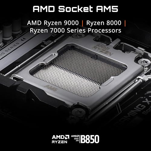 Image of Micro Center AMD Ryzen 7 7800X3D CPU Processor with Gigabyte B850 Gaming WIFI6 Motherboard (ATX, DDR5, 3X M.2, PCIe 5.0, USB-C, WIFI6)