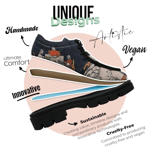 Image of DOGO Penny Loafers for Women - Handmade and Vegan Leather Platform Loafers for Women
