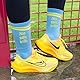 FISURA – Originale Unisex-Socken “Brillo” blau. Geschenksocken. Hohe blaue Socken. Socken mit italienischem Spruch. Baumwoll- und Polyester-Socken. Einheitsgröße.