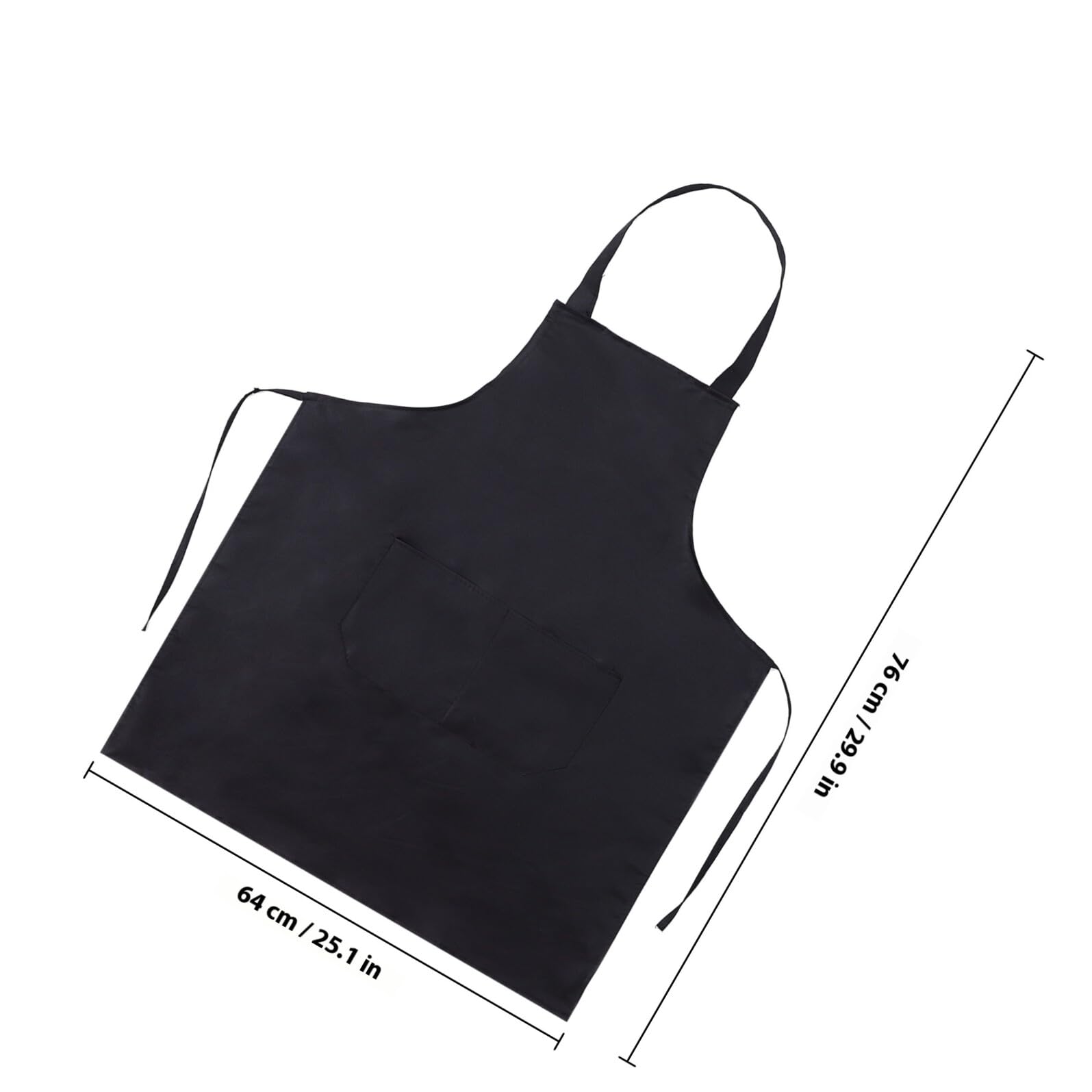 12 Pièces Lot de Tabliers de Cuisine Unisexes à Col Montant avec Poche Avant Spacieuse Légers et Protecteurs pour Cuisine Peinture et Salon Adaptés Aux Travaux Manuels et
