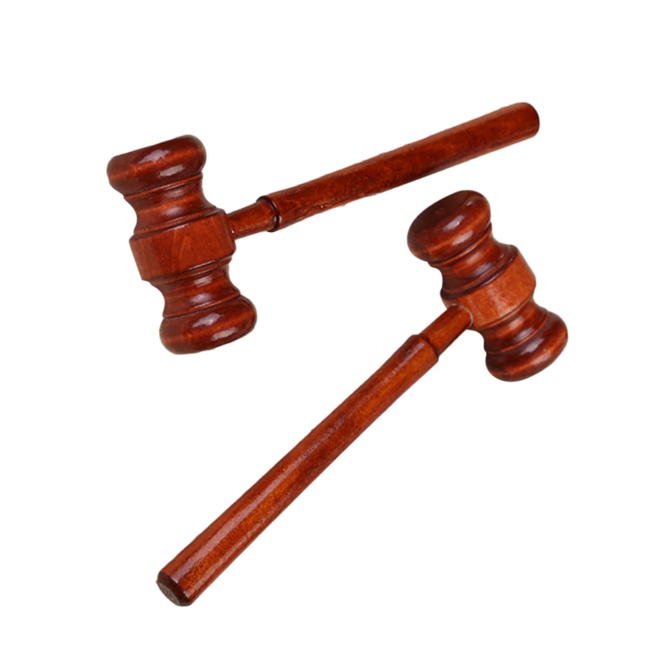 Toyvian 2sets Role Play Beat Toy Mini Gavel for Children Hand Eye Coordination Hammer 2pcs*2