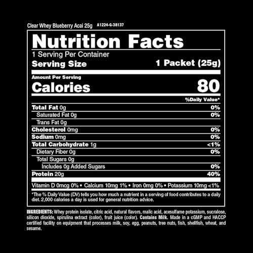 Animal U0527 Clear Whey Protein Isolate Sampler Pack & Shaker Bottle - Deliciously Juicy 20G Protein, Watermelon Limeade thumb #4