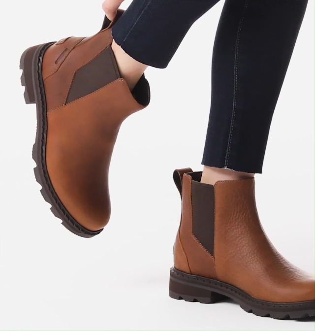 Amazon.com | Sorel Women's Lennox Chelsea Rain Boot — Velvet Tan