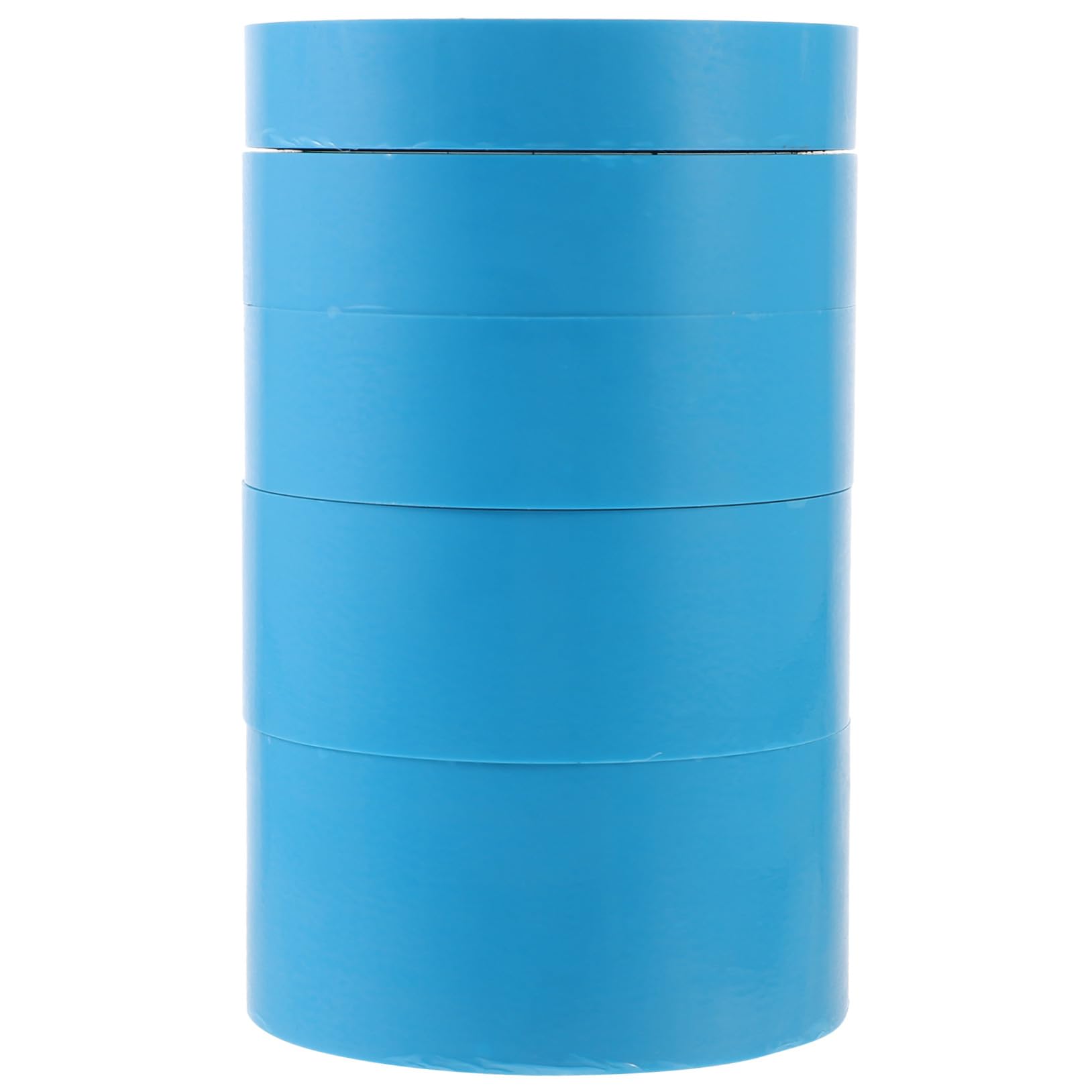 Healifty 5 Rouleaux Ruban de Masquage pour Peinture Auto Ruban Adhésif Pet Résistant Chaleur Largeurs Variées pour Protection Courbes et Seuils de Voiture Couleur