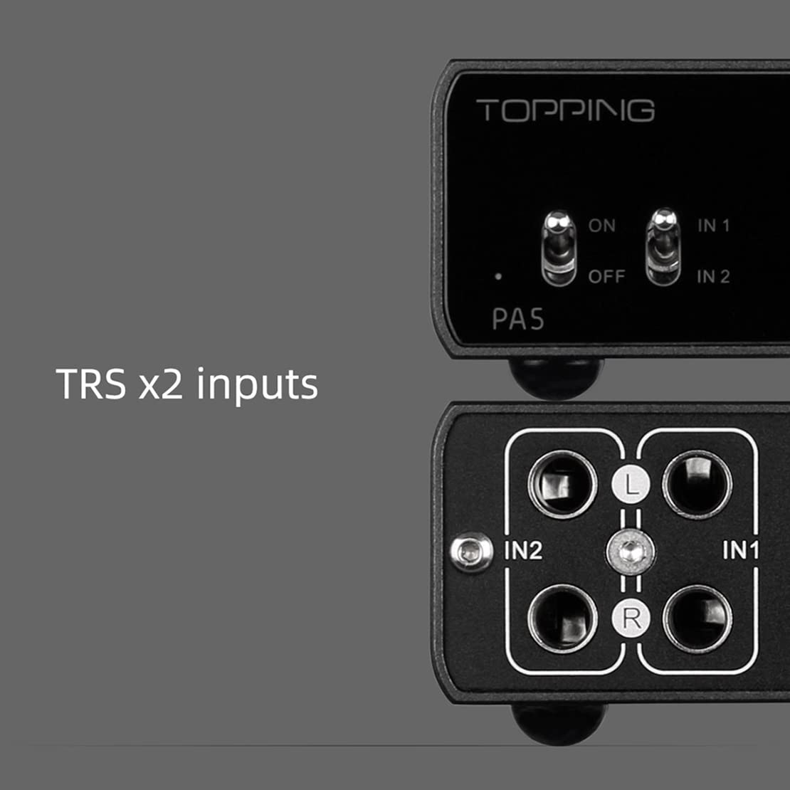 Topping PA5 Fully Balanced Power Amplifer 140w×2 TRS×2 Input Speaker