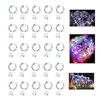 20 Luci A LED A Batteria - Stringa 2 Metri, Impermeabile, 3 Modalità, Bianco Freddo - Foto 11