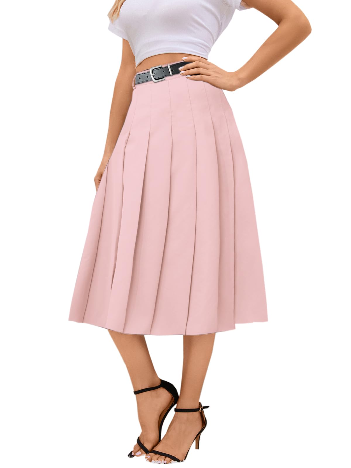 Cromoncent Mini faldas plisadas para niñas, uniforme escolar, 2 años - 4XL