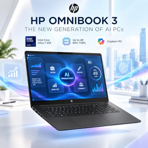 HP 17 Touchscreen Laptop Business 2026, Intel Core Ultra 7 355, 16GB DDR5 - image 2