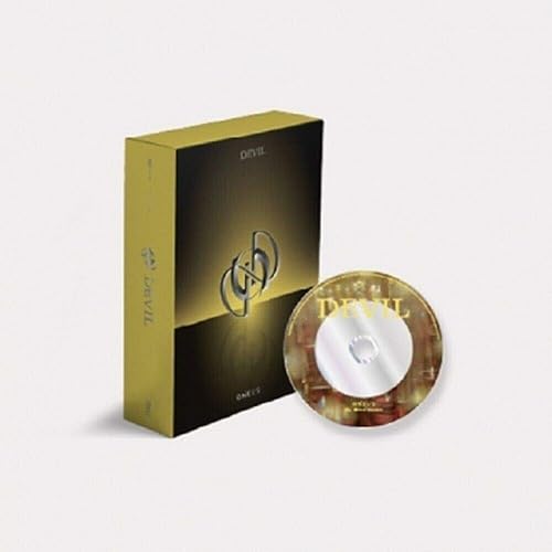 K-POP ONEUS 1st Album DEVIL YELLOW Ver. 96p Photobook+16p Lyrics Book+2p Photocard+Lyrics+Hidden Card Sealed