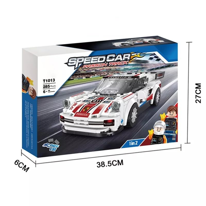 Image of Bestie toys Speed Champions AE86 Initial D Toy Car Building Sets with Display Case, Collectible Model Car Toy Building Blocks, Speed Racing Car for Fans and Kids 6+