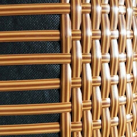 8mm*65m 500g Plastic Woven Rattan Repair Material for Outdoor Garden Patio Furniture, Durable Wicker Bench Chair Table Repair Kits (Color : I)