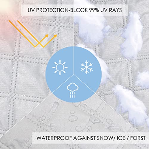 Vanncamp Windshield Cover For Mercedes Benz Sprinter 2007-2022, Rv Front Window Cover #TOP4