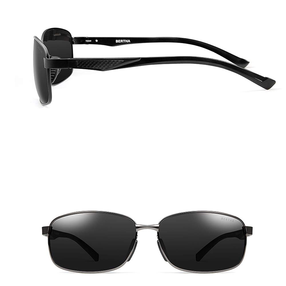 Sonnenbrille Männer, Fahrer Fahren Polarisierte Sonnenbrillen Herren Angeln Reiten Sonnenbrillen, Mehrfarbig Optional (Farbe : A)