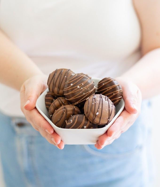 From You Flowers - Sea Salt and Caramel Chocolate Covered Cookies - 12 Pieces