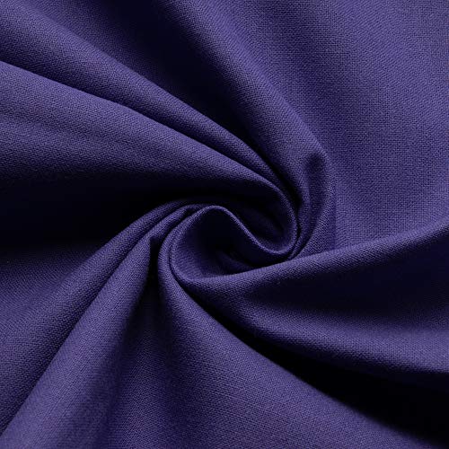 KIYOHARA シーチング 生地 約89cm×2mカット Col.547 パープル系 #6200C-2