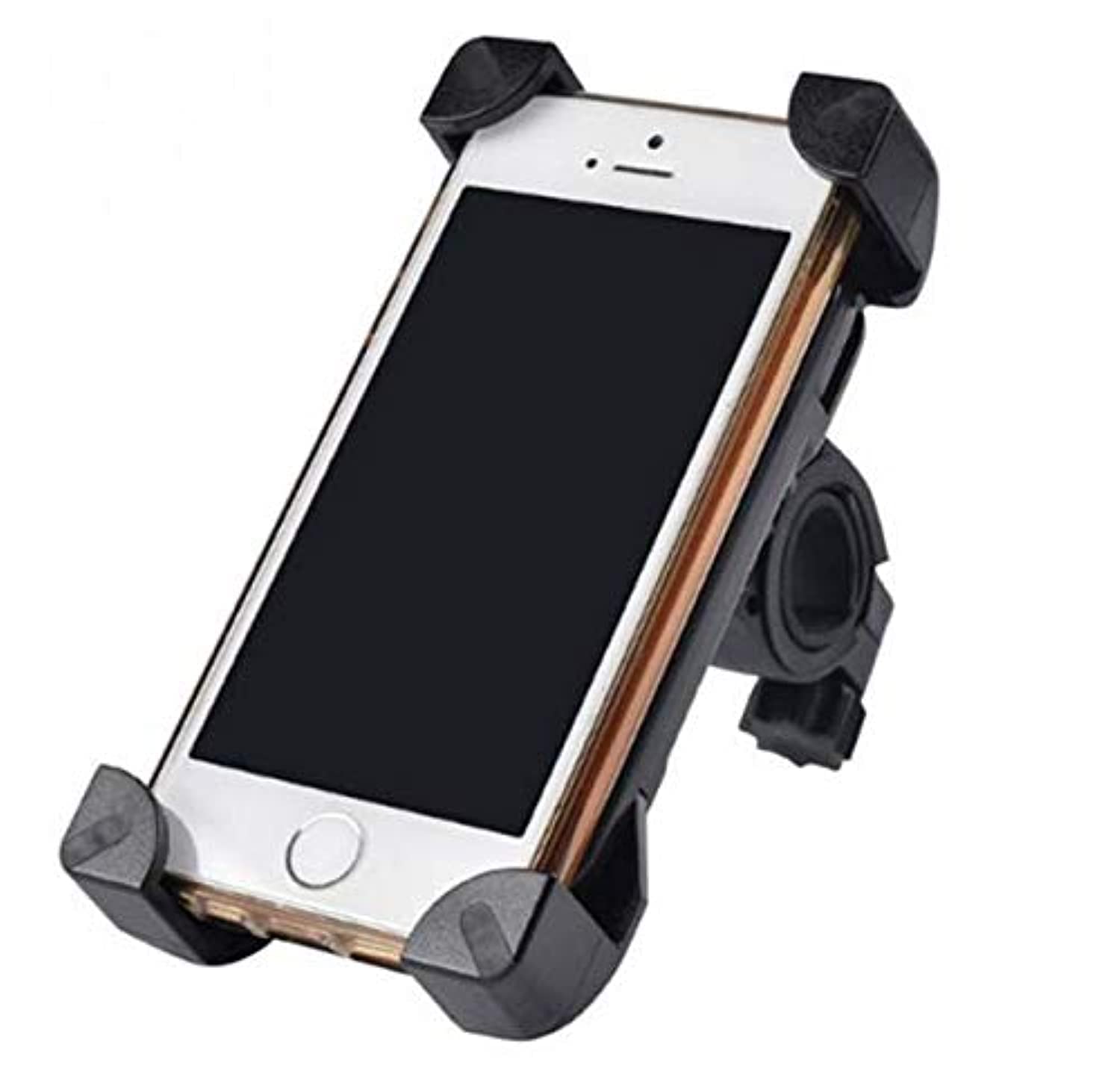 SKEIDO Black Anti-Slip Universal 360 Rotating Bicycle Bike Phone Holder Handlebar Clip Stand Mount Bracket For Smart Mobile Cellphone