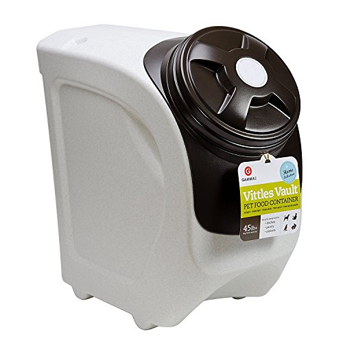 Gamma2 Vittles Vault Home Stackable Airtight Pet Food Storage Container, 45 Pounds