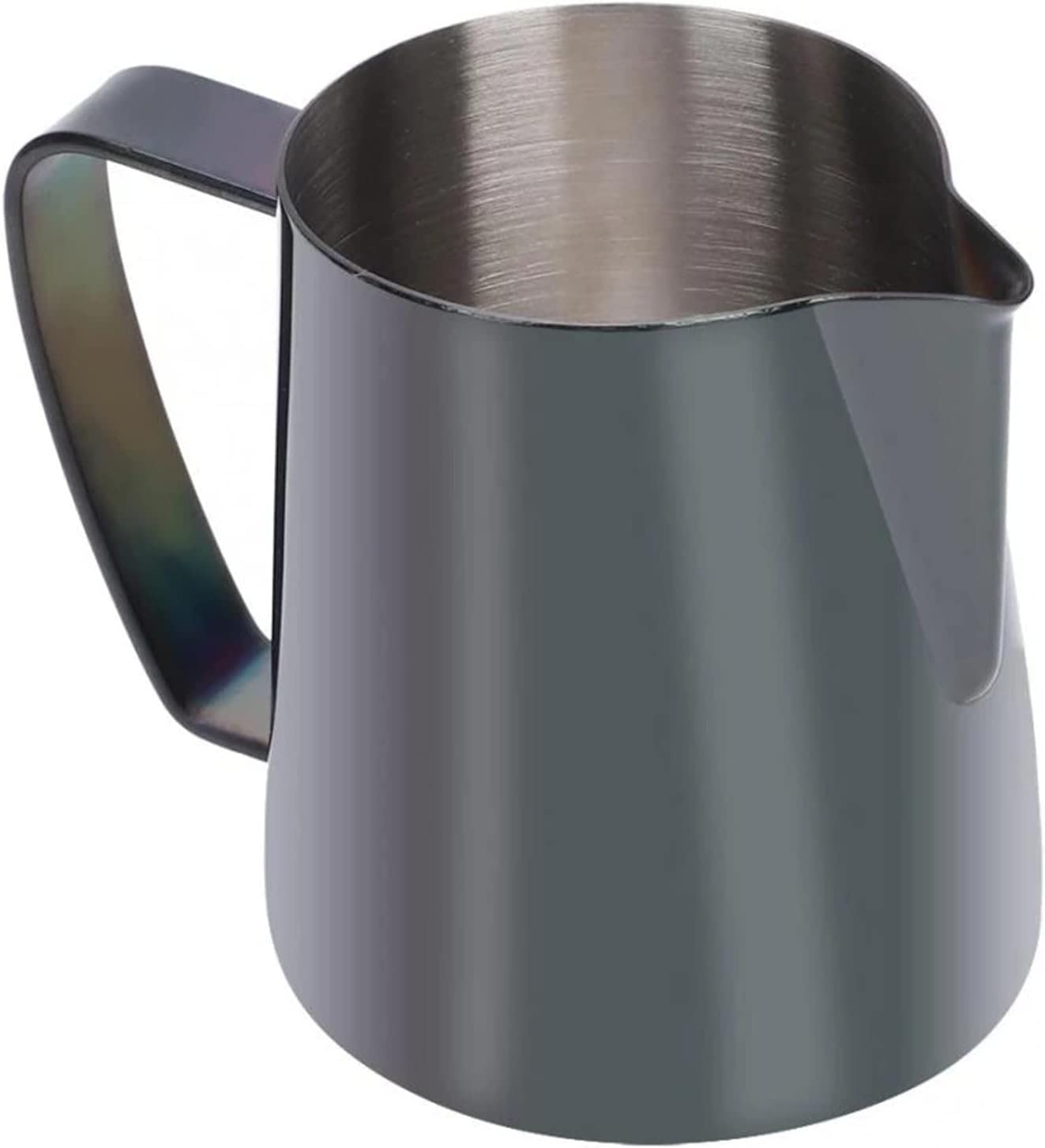 Jarra de leche, Jarra for espumar leche for cafetera(Black)
