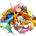 Funcorn Toys Ocean Sea Animal, 52 Pack Assorted Mini Vinyl Plastic Animal Toy Set, Realistic Under The Sea Life Figure Bath Toy for Child Educational Party Cake Cupcake Topper,Octopus Shark Otter