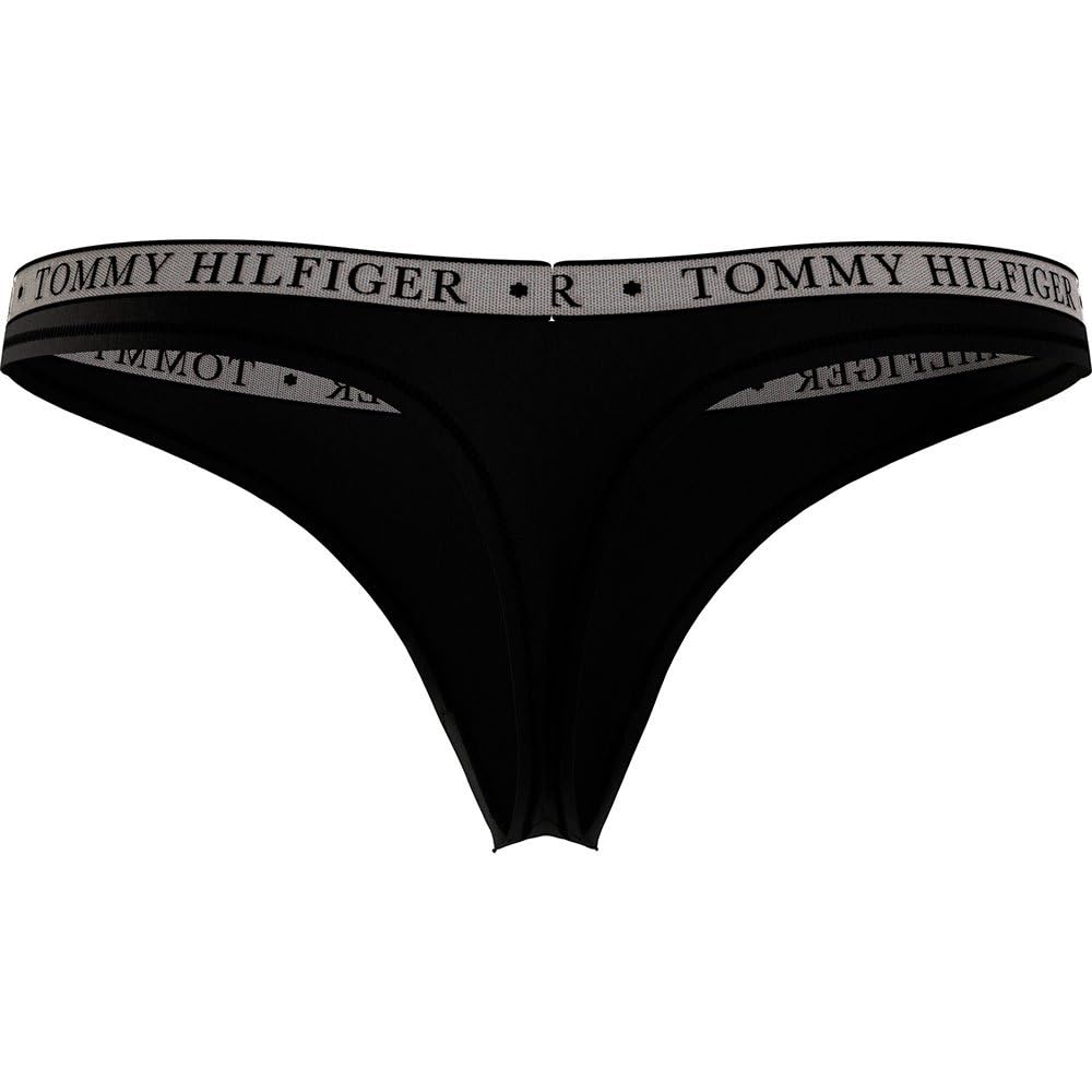 Tommy Hilfiger Lace 3p Thong (Ext Sizes) Uw0uw04890 Strings Femme (Lot de 3)