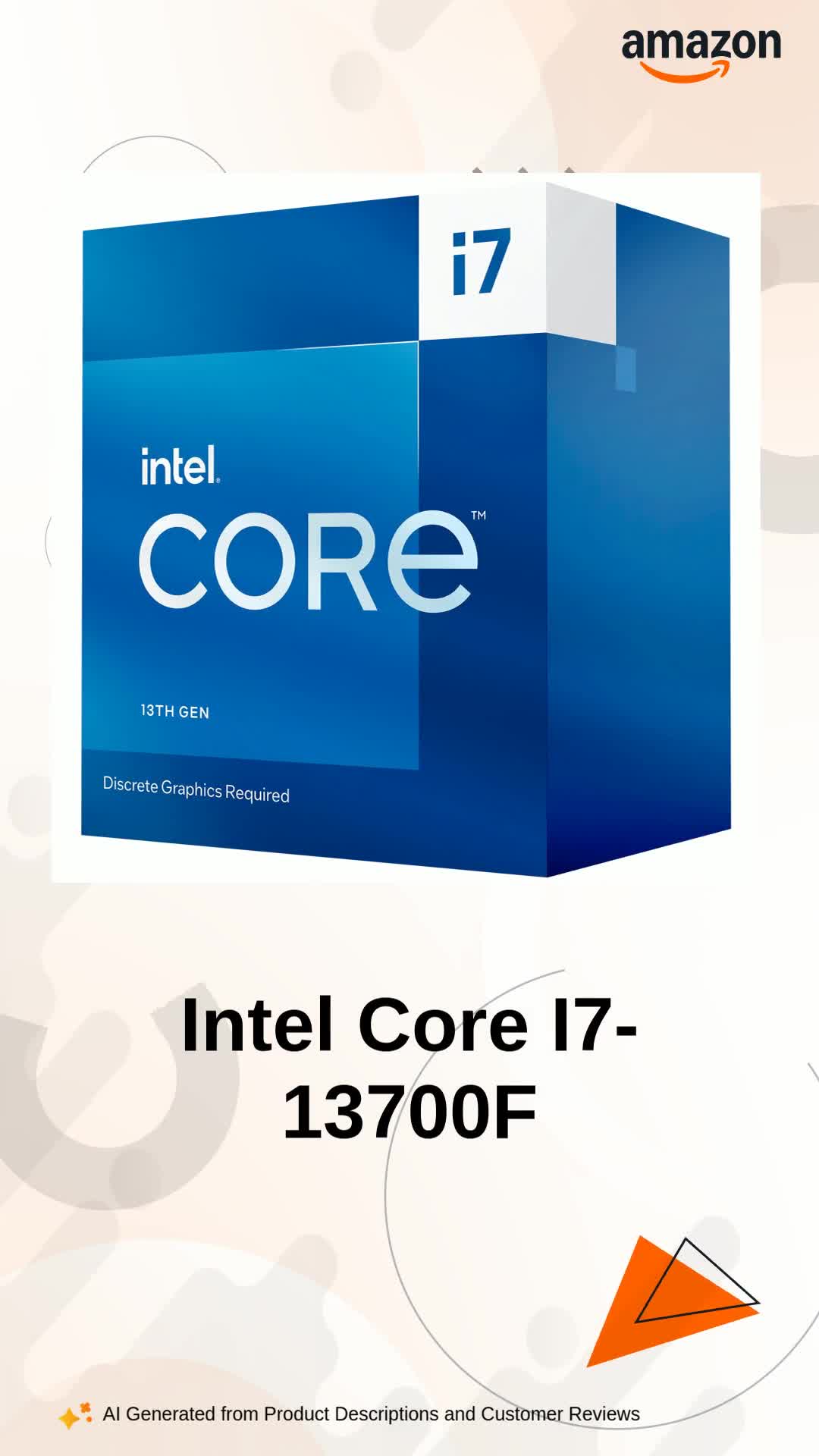 Intel Core i7-13700F Desktop Processor