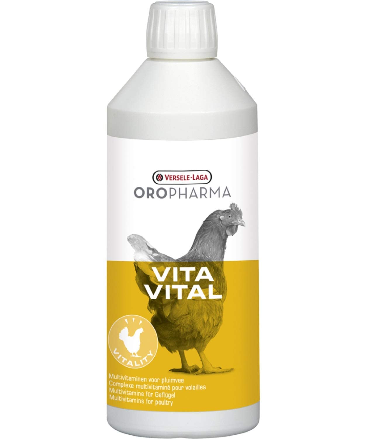 Versele-Laga Oropharma Vitavital | 500 ML | Complément Alimentaire pour volailles | Préparation multivitaminée Liquide