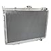 COLLVEX 2Row Aluminum Radiator For Nissan Pickup Pathfinder D21 1986-2004 VG30 Z24 KA24