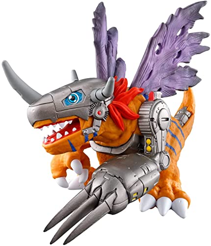 Digimon Metal Greymon Figura de 7 pulgadas
